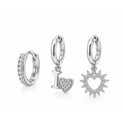 Love ıt üçlü set küpe